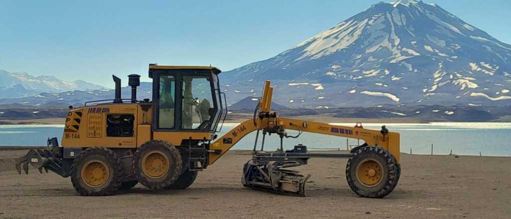 El camino a la Laguna del Diamante está listo para ser habilitado