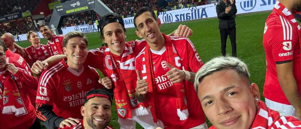 Di Mar&iacute;a y Otamendi se consagraron campeones en Portugal