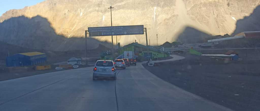 Paso Cristo Redentor: mucha circulación y poco tiempo de espera