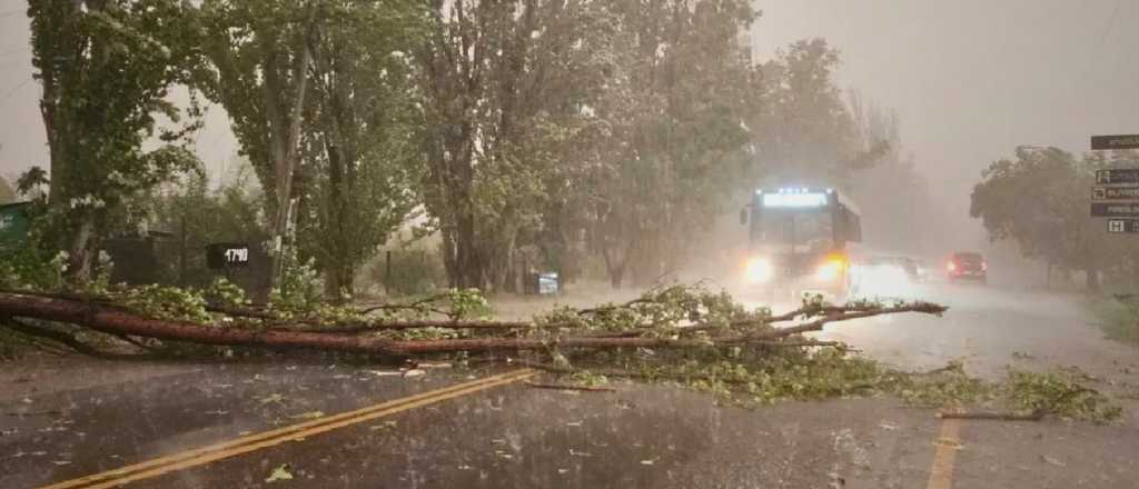 Alertan por cortes de agua en Gran Mendoza por la tormenta