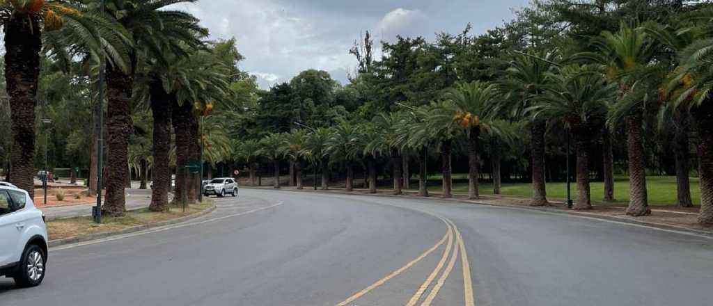 Una buena: así lució el Parque San Martín tras la tormenta