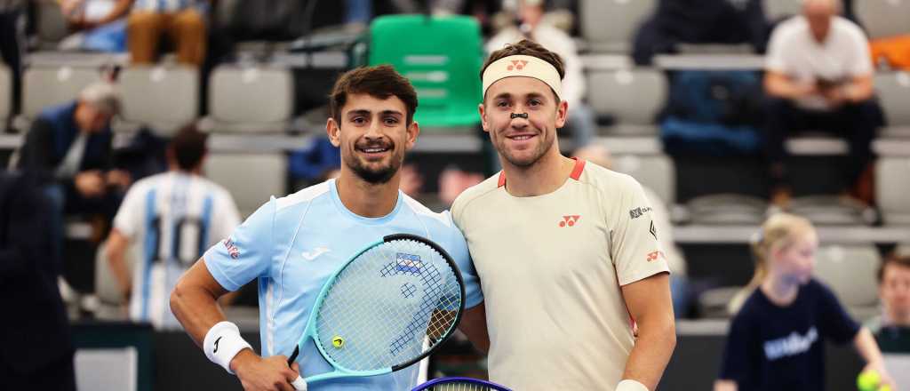 Navone cay&oacute; ante Ruud y Noruega empat&oacute; la serie