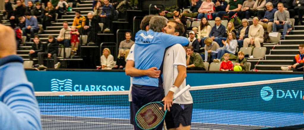 Argentina venció a Noruega y sigue en carrera en la Copa Davis