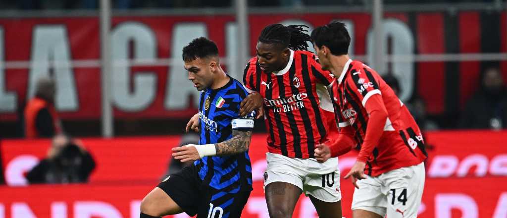 Agónico empate del Inter de Lautaro en el clásico ante Milan