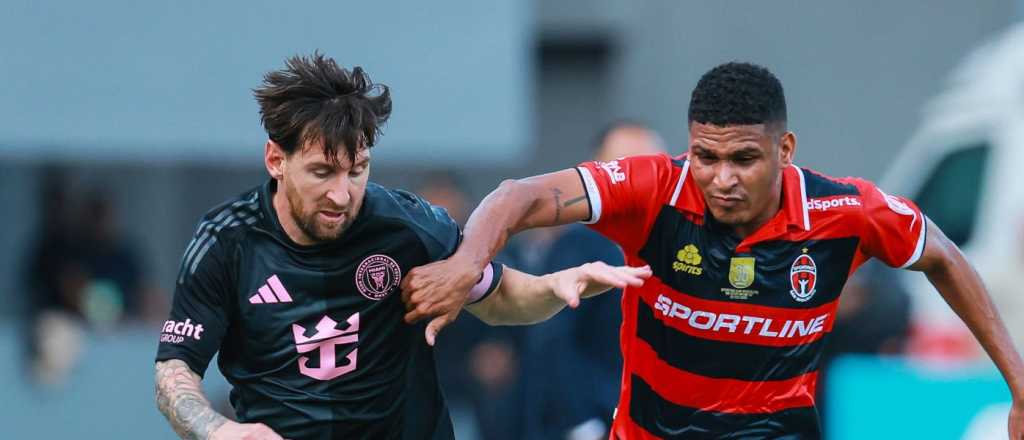 El Inter Miami de Leo Messi se floreó en Panamá