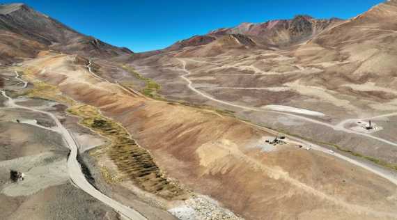 McEwen Copper invierte para mejorar la ruta al proyecto Los Azules