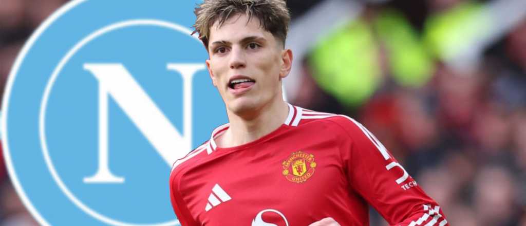 Revelaron el verdadero motivo por el que Garnacho no fue al Napoli