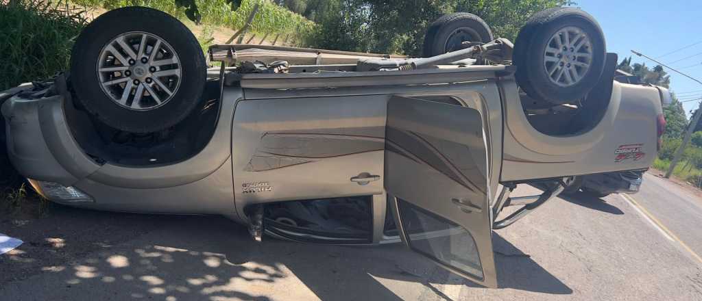 Un mendocino volcó en su camioneta: tenía 2,5 gramos de alcohol en sangre