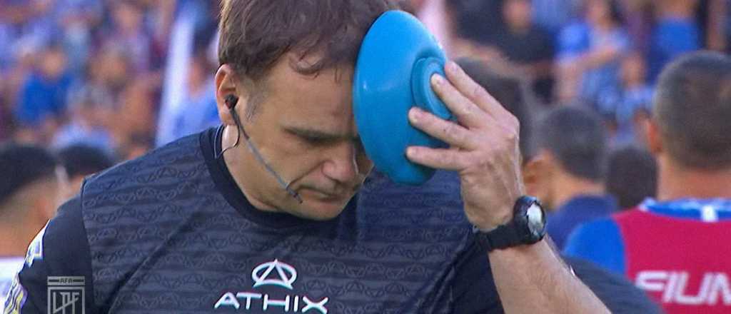 Salió a la luz el video que muestra quién le arrojó el palo al juez de línea