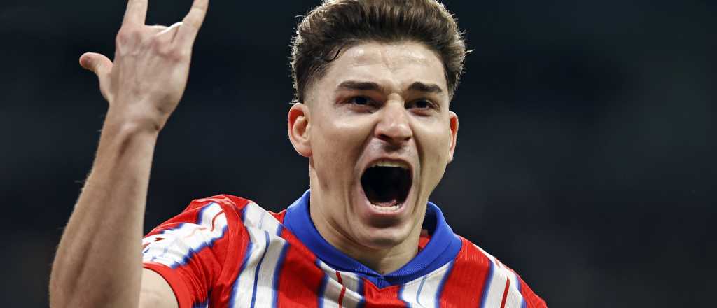 Video: golazo de Juli&aacute;n &Aacute;lvarez en la igualdad entre el Atleti y Real Madrid