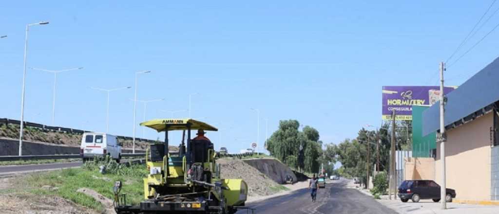 Obras en Godoy Cruz: qué se pavimentó y cómo sigue