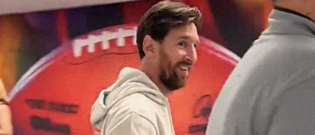Lionel Messi, presente en Nueva Orleans para ver el Super Bowl