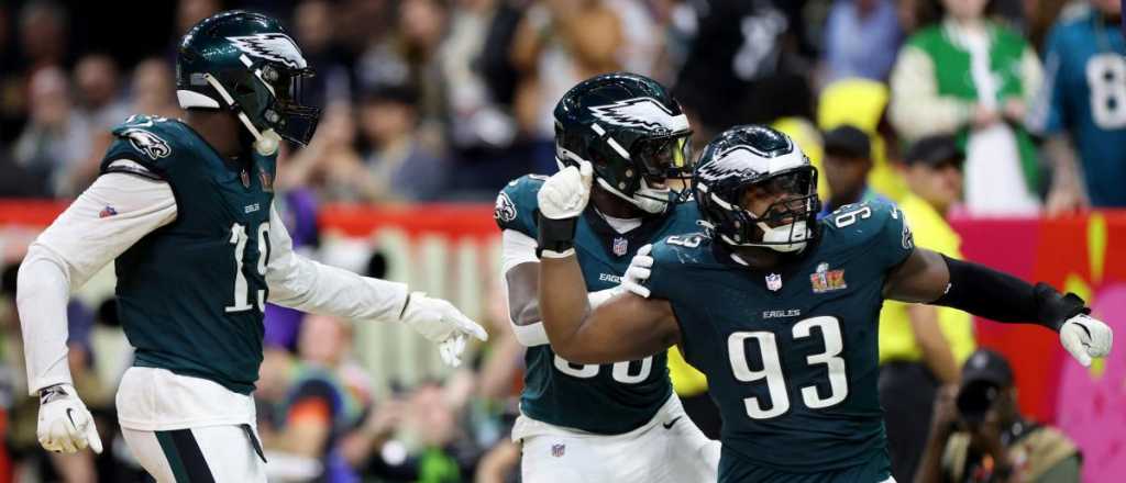 Los Eagles destrozaron a los Chiefs y se quedaron con el Super Bowl