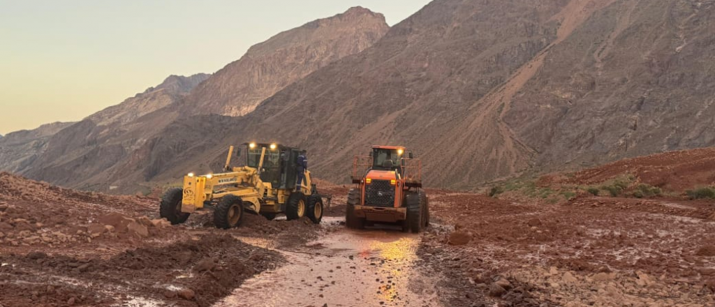 Se demora la apertura del tránsito en la Ruta 7 por un alud