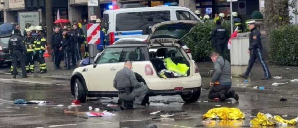 Ataque terrorista en Munich: un afgano atropelló a manifestantes