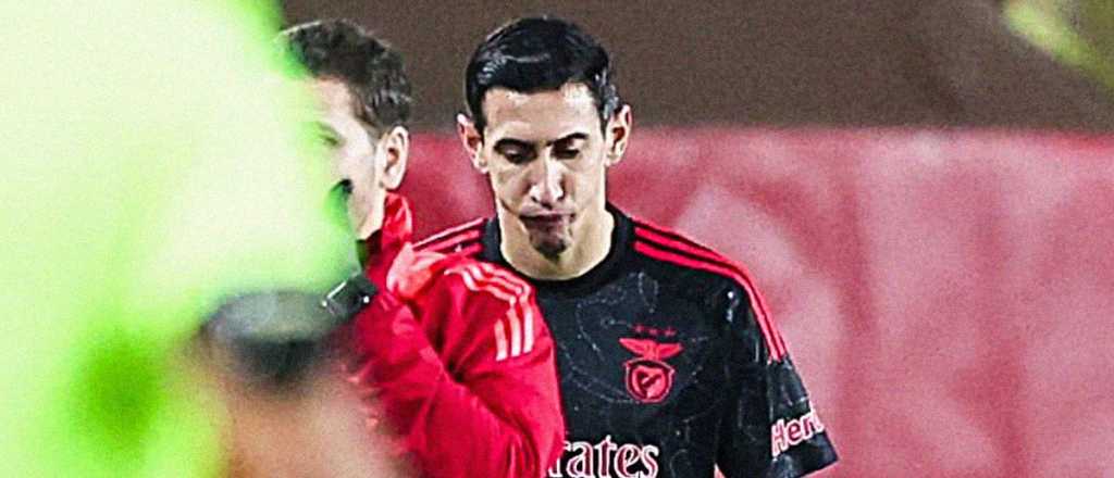 La p&eacute;sima noticia del Benfica para &Aacute;ngel Di Mar&iacute;a