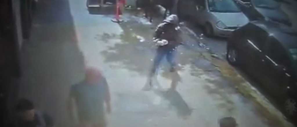 Foto y video: robaron 10 millones de pesos en una brutal salidera 