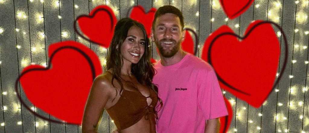Un romántico: el regalo de Messi para Antonela por el Día de los Enamorados