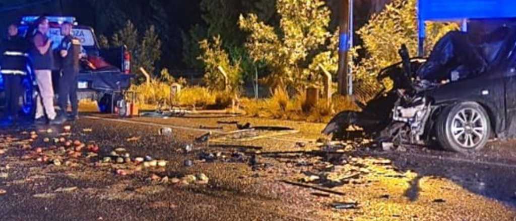 Tragedia en San Mart&iacute;n: madre e hija murieron en un choque frontal