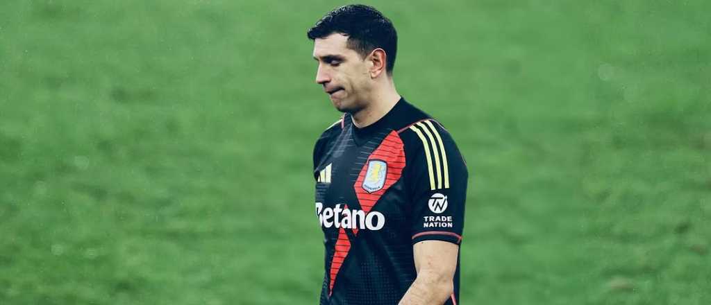 "Frustrante": la bronca del Dibu Mart&iacute;nez por el empate de Aston Villa