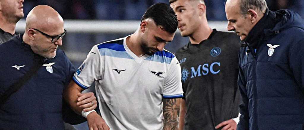 Preocupación por el Taty Castellanos: se lesionó y se fue llorando