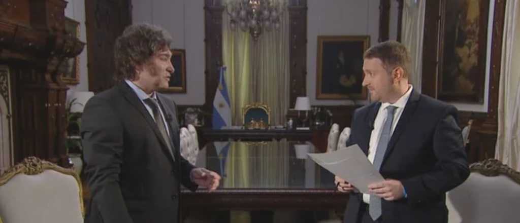 Jonatan Viale asegur&oacute; que la nota con Milei fue "la m&aacute;s tensa de su carrera"