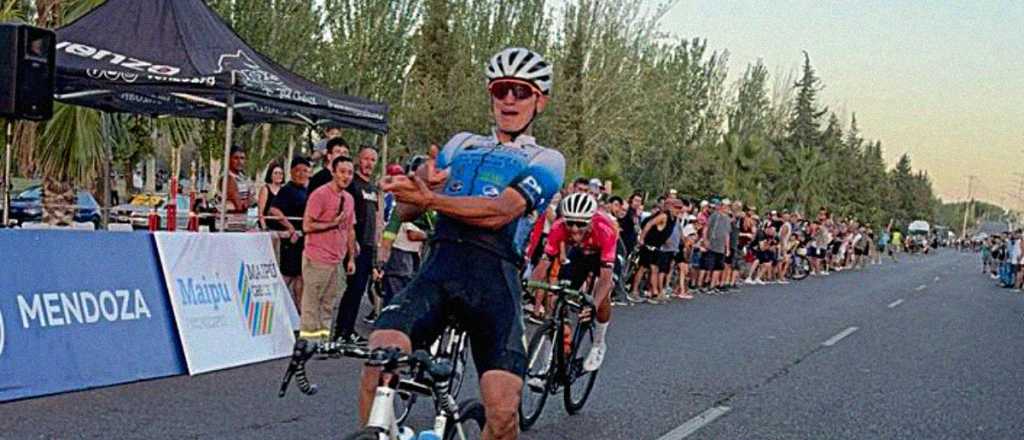 Tom&aacute;s Moyano gan&oacute; la cuarta etapa de la Vuelta de Mendoza