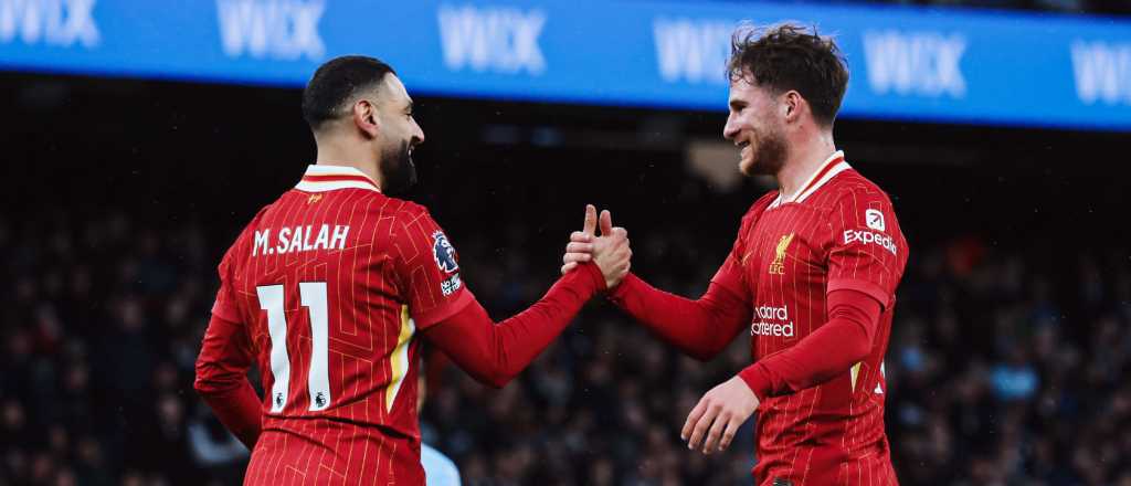 El Liverpool de Mac Allister venci&oacute; al City y se afianza en lo m&aacute;s alto