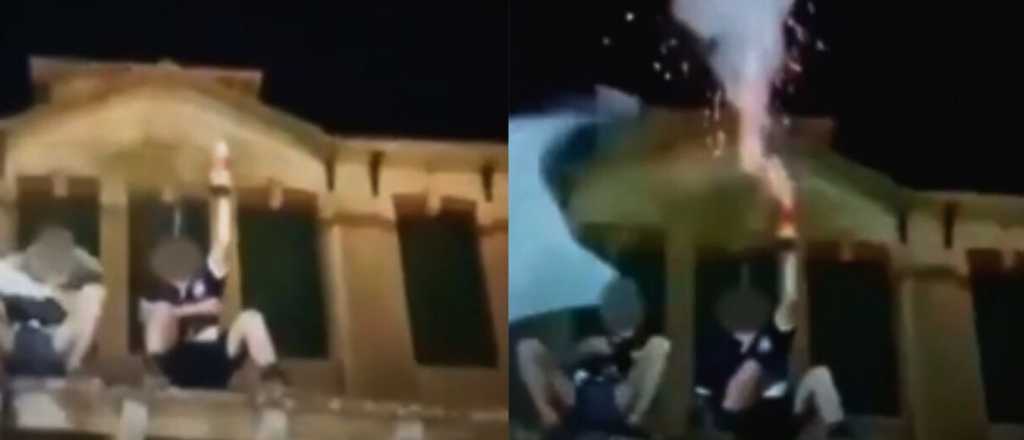 Festejaba el UPD, le explot&oacute; un mortero en la mano y se la amputaron