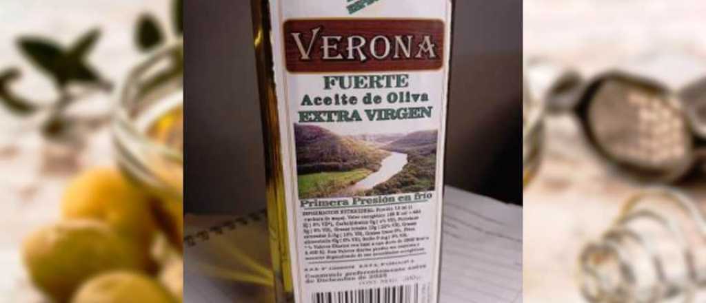 Prohíben la venta de un aceite de oliva y de uva de Mendoza