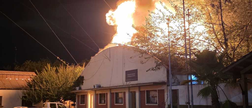 Se incendi&oacute; una parte del Ministerio de Seguridad