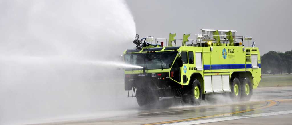 El aeropuerto de San Rafael tendr&aacute; nueva autobomba: de d&oacute;nde viene