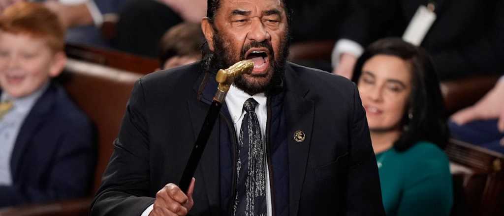 Un congresista interrumpió a Trump y lo expulsaron del recinto