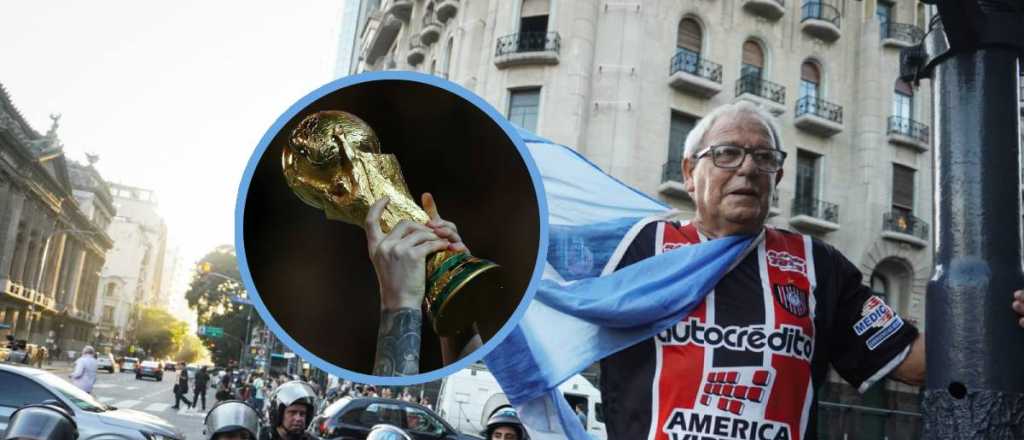 "Hay que ser muy cagón": un campeón mundial se suma a marchar con los jubilados