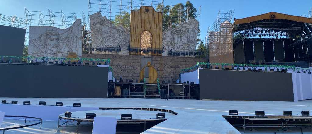 No hubo ensayo de "Guardiana del Vino Eterno" por el alerta de tormentas