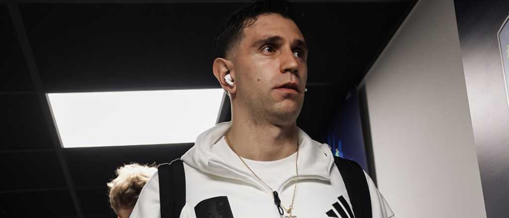 Dibu Mart&iacute;nez, ausente en Aston Villa a d&iacute;as de jugar con la Selecci&oacute;n