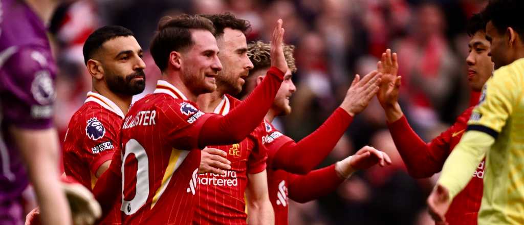 El Liverpool de Mac Allister no para de ganar y se afirma bien arriba