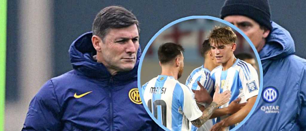 El Pupi Zanetti fue a ver a la joya de la Selección: ¿se lo lleva al Inter?