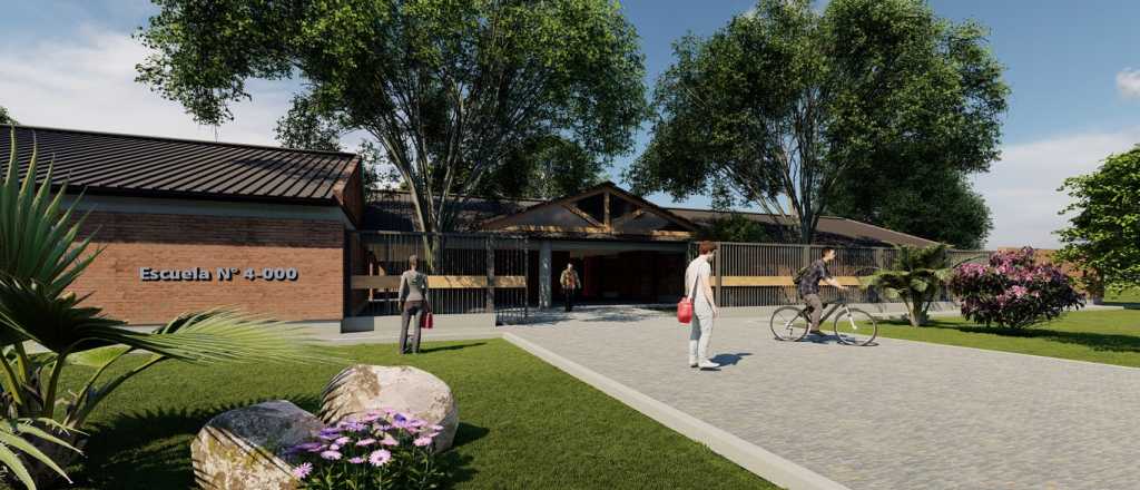 Así será la escuela secundaria que construirán en Luján