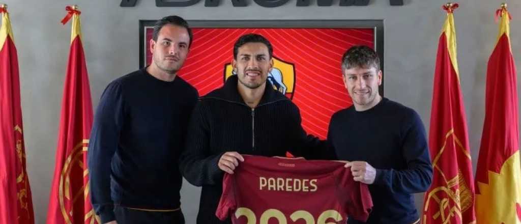 La cláusula del contrato de Paredes con Roma que ilusiona a Boca para 2026