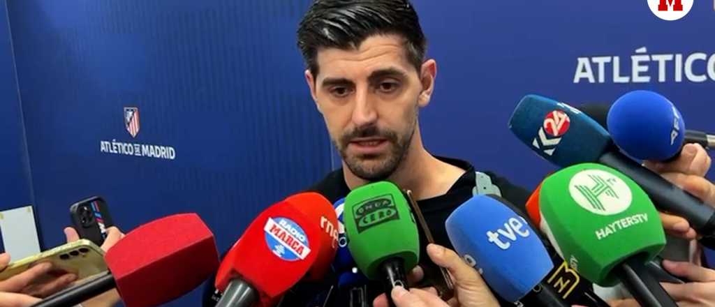 Courtois se cans&oacute; y fulmin&oacute; al Cholo Simeone