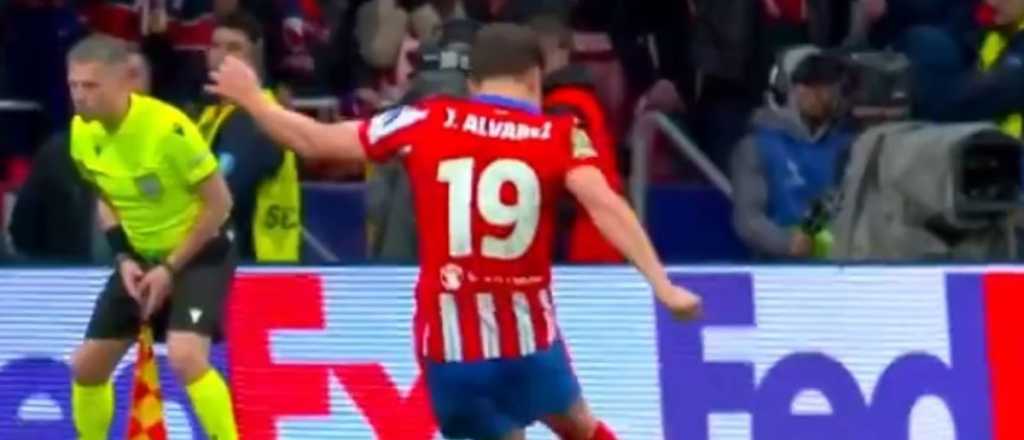 UEFA publicó un video sobre el penal anulado a Julián Álvarez