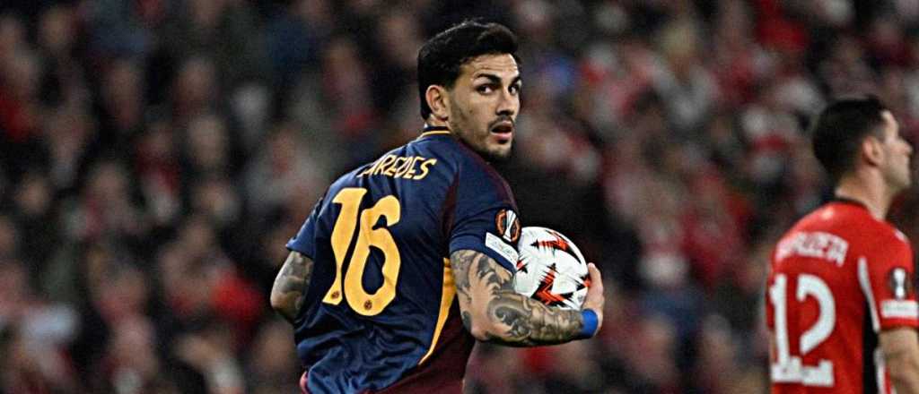 Pese al gol de Paredes, la Roma sufrió una dura eliminación