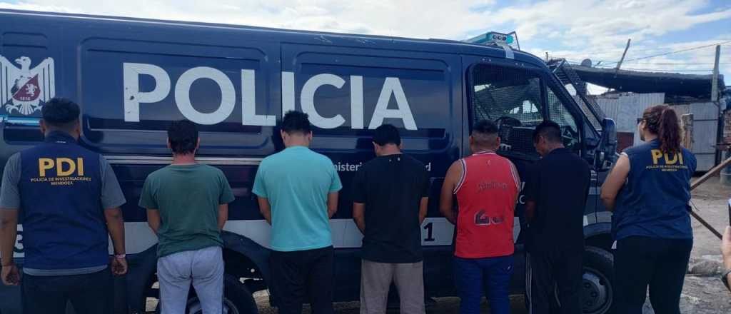 Cinco detenidos por un desarmadero clandestino en Guaymallén