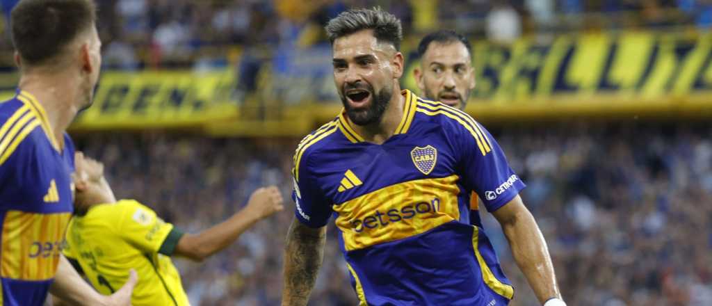 Boca le dio una paliza a Defensa y es &uacute;nico puntero