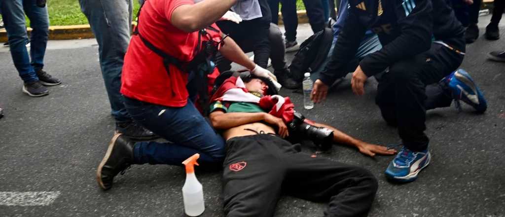 Una ONG identificó a quien le disparó al fotógrafo en la marcha de jubilados