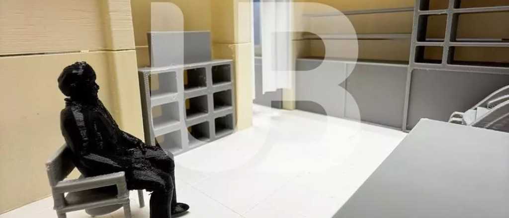 Así es la impactante reconstrucción del lugar donde murió Maradona