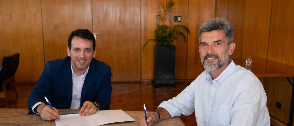 Ciudad y provincia firmaron un convenio para mejorar 20 escuelas