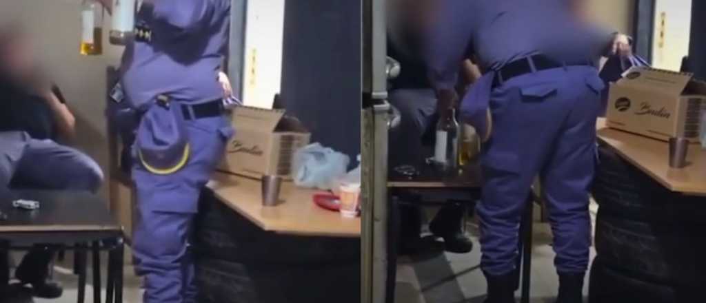 Policías suspendidos por tomar alcohol en una comisaría