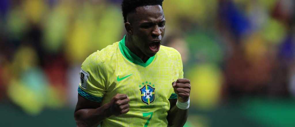 En la última y por Vinicius, Brasil venció a Colombia